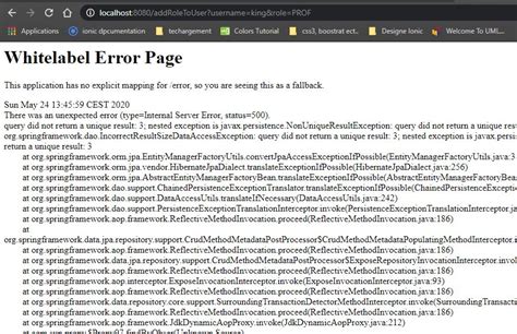 query did not return a unique result